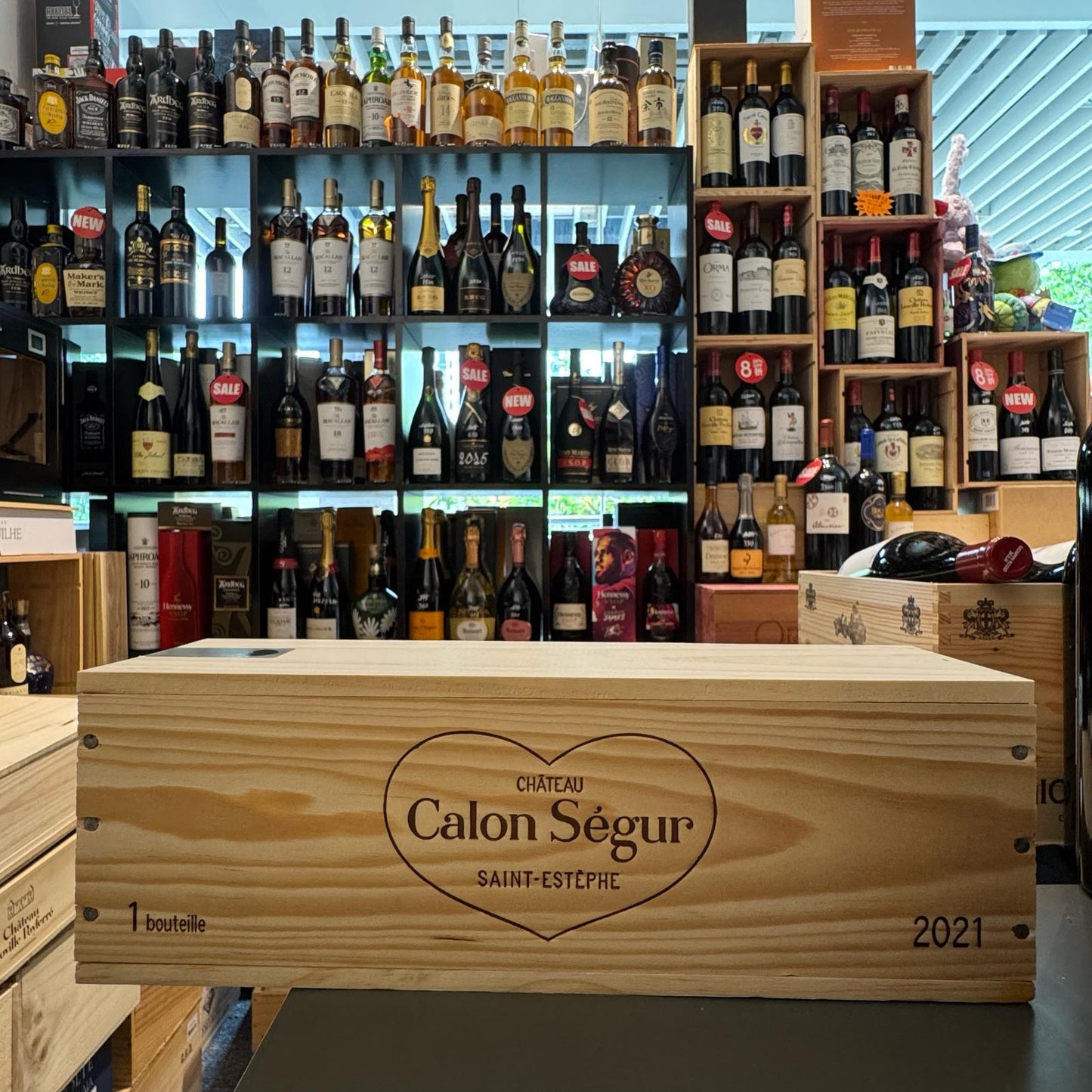 2021 Calon Segur - St Estephe OWC1 750ml 原木箱