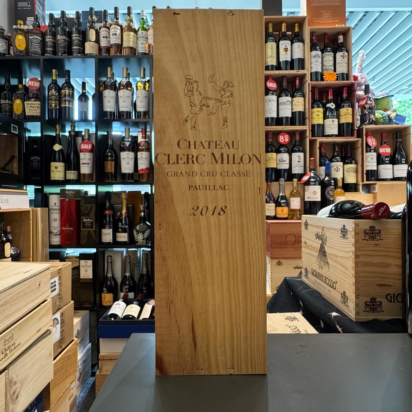 2018 Clerc Milon - Pauillac OWC1 750ml 原木箱