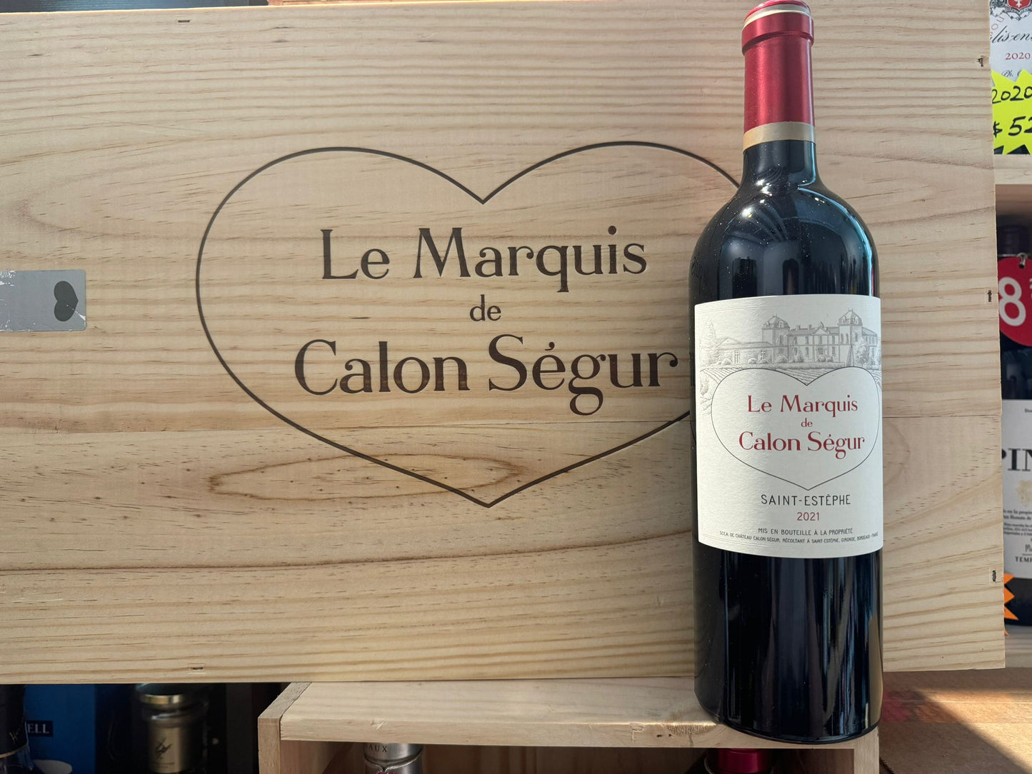 2021 Le Marquis de Calon Segur 6 Bottle Pack